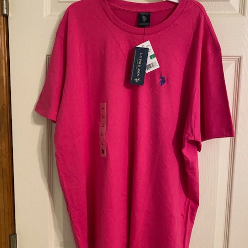U.S. Polo Assn. Pink Tee